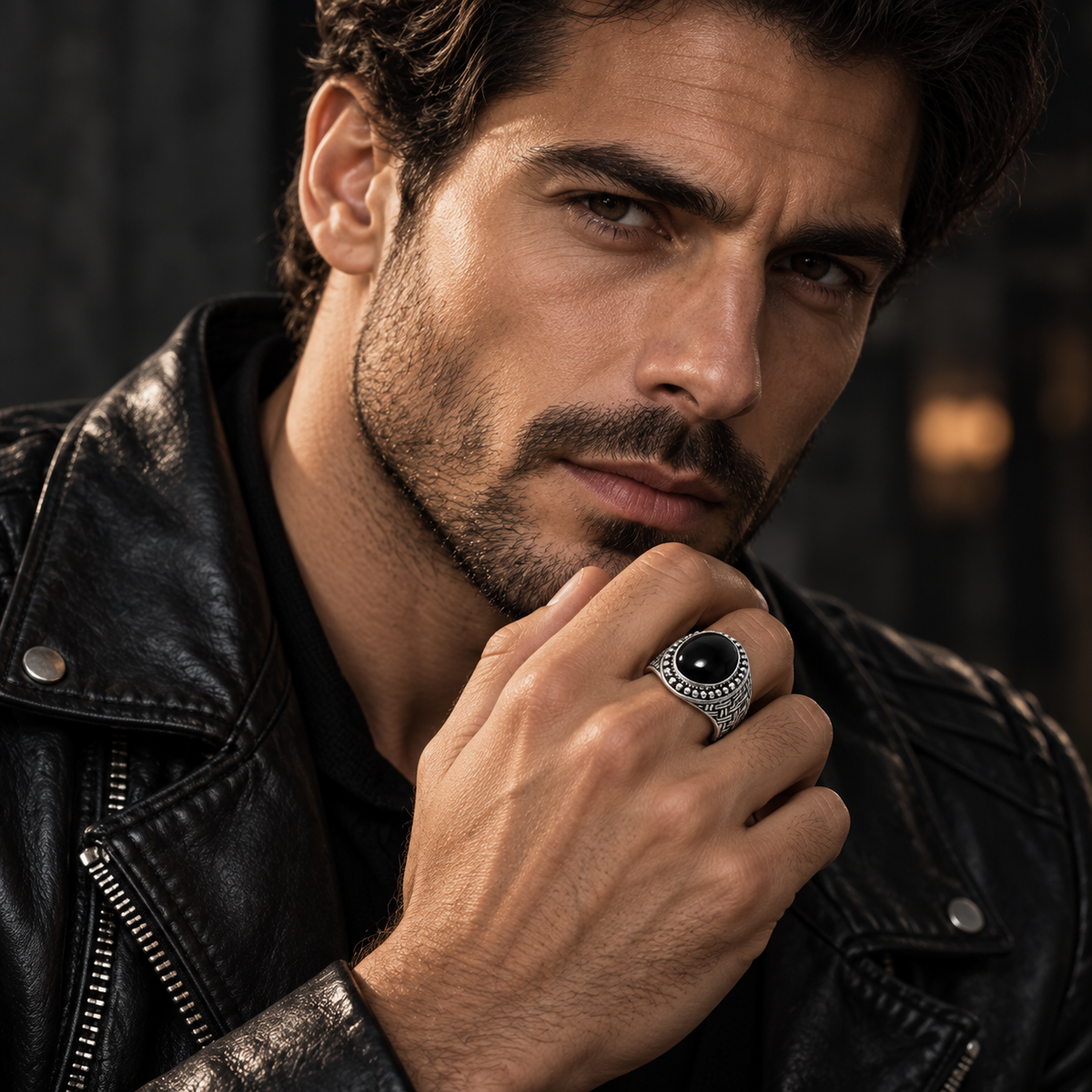 Stainless Steel Ring, Classic Polished Band for Women & Men - Model 555