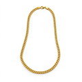 Men's Classic Miami Cuban Link Chain Necklace – Stainless Steel Jewelry