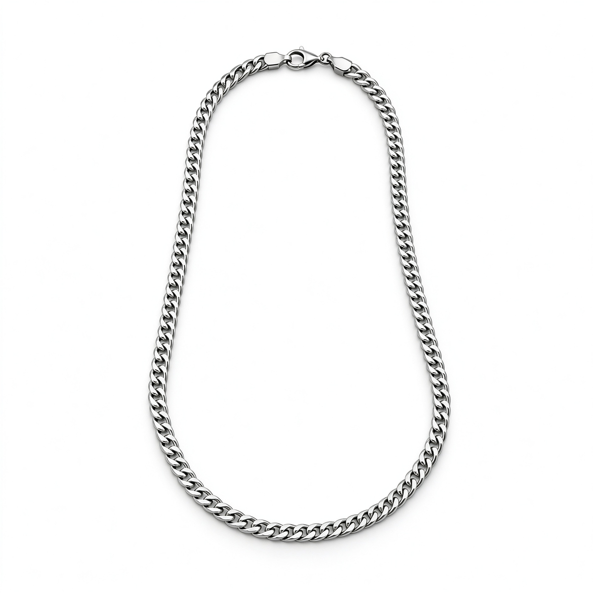 Men's Classic Miami Cuban Link Chain Necklace – Stainless Steel Jewelry